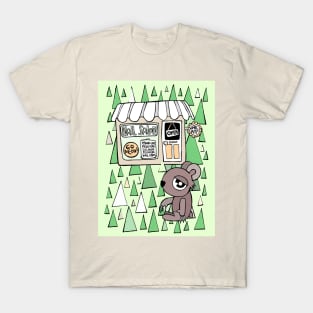 Ugly Cute Nail Salon Bear T-Shirt